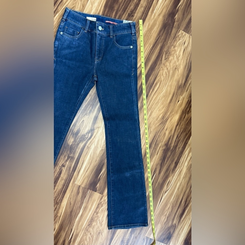 Anthropologie Pilcro Waxed Denim Straight Leg Jeans - Picture 7 of 7